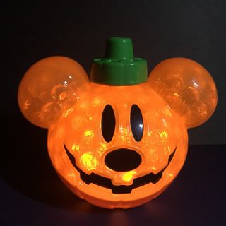 ディズニー(Disney)の未使用 電池付 ハロウィン ミッキー  ランタン  キャンドル  芳香剤  巾着(キャラクターグッズ)