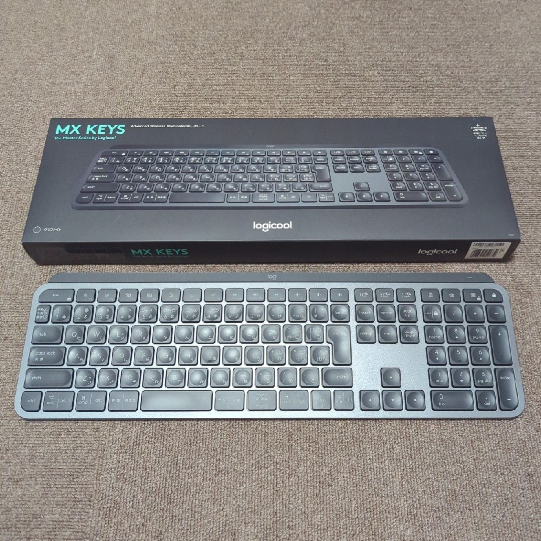 ロジクール ワイヤレスキーボード KX800 MX KEYS