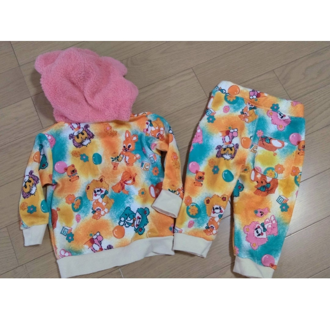 CHERICHU(チェリッチュ)のチェリッチュ　セットアップ　90サイズ キッズ/ベビー/マタニティのキッズ服女の子用(90cm~)(ジャケット/上着)の商品写真