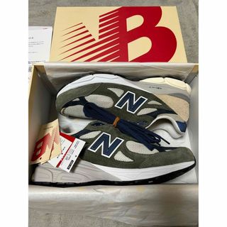 ニューバランス(New Balance)のNew Balance 990V3 "Olive" 28cm 新品(スニーカー)