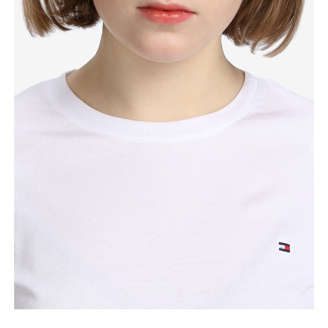 TOMMY HILFIGER(トミーヒルフィガー)のトミーヒルフィガー レディースのトップス(Tシャツ(半袖/袖なし))の商品写真