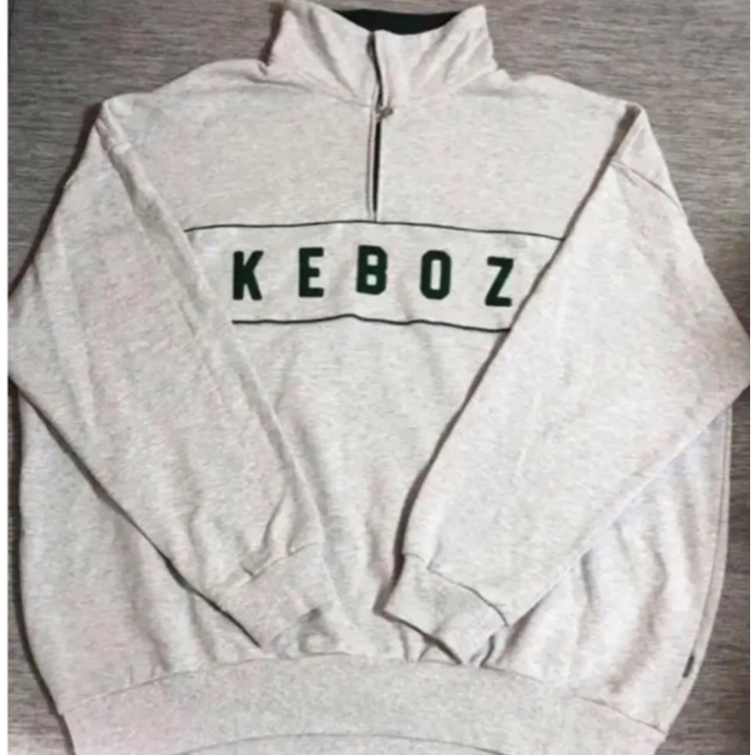 Keboz ツートンハーフジップ