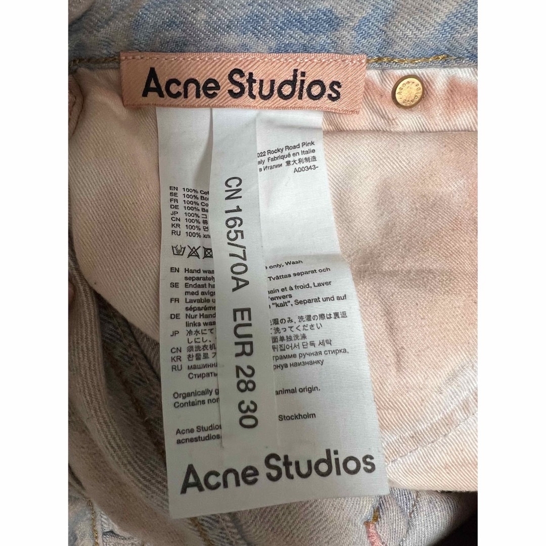 acne 2022 ルーズフィットジーンズ 4