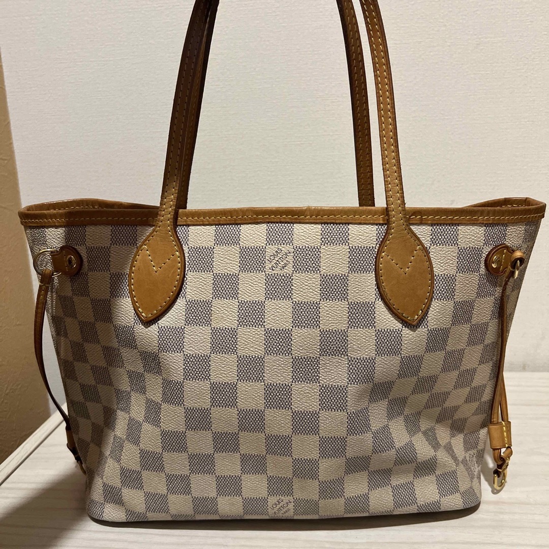 LOUIS VUITTON(ルイヴィトン)のルイヴィトン　ダミエ　トートバッグ　ショルダーバッグ　アイボリー　 レディースのバッグ(トートバッグ)の商品写真