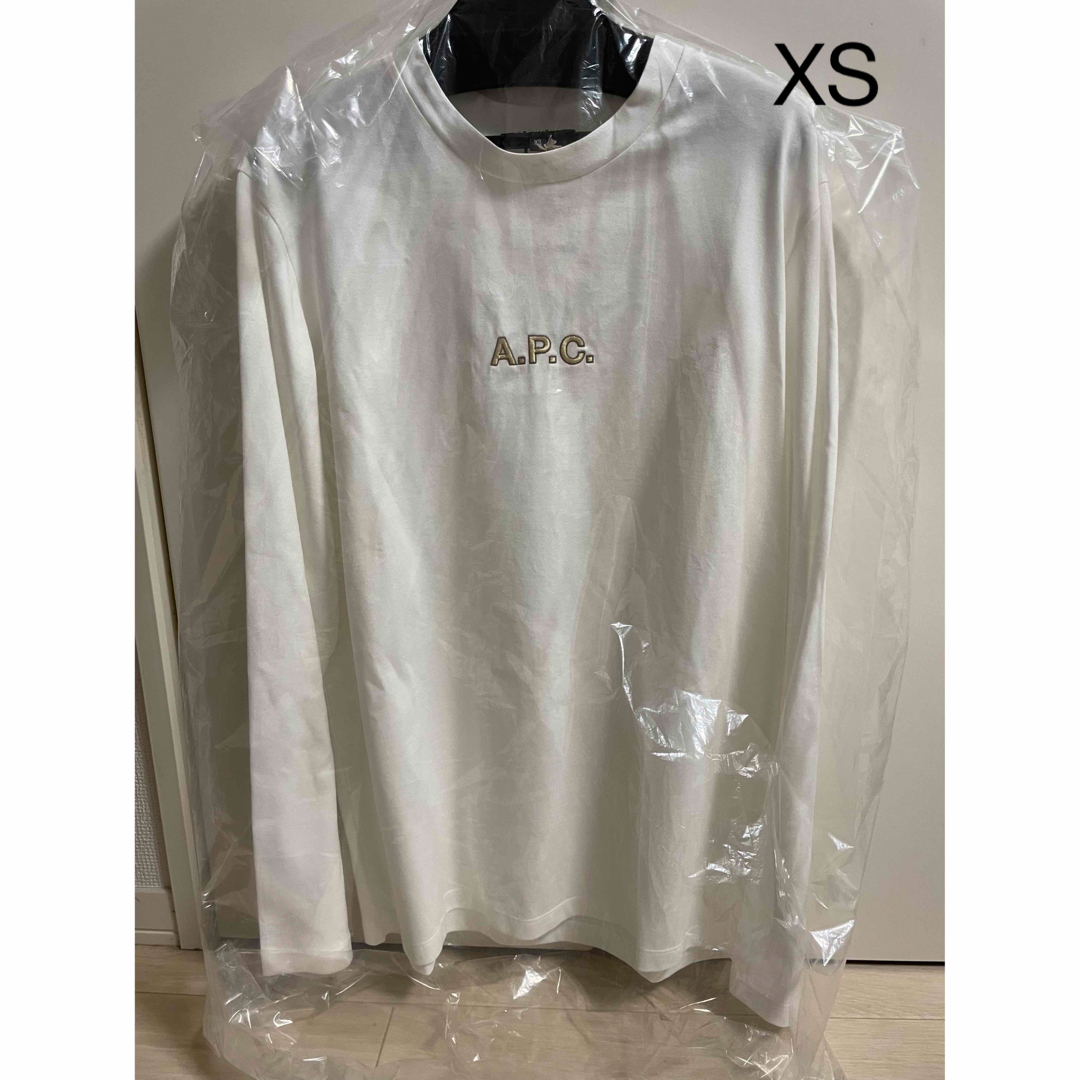 A.P.C - A.P.C XS ロゴ入り カットソー ロングTシャツ ロンTの通販 by