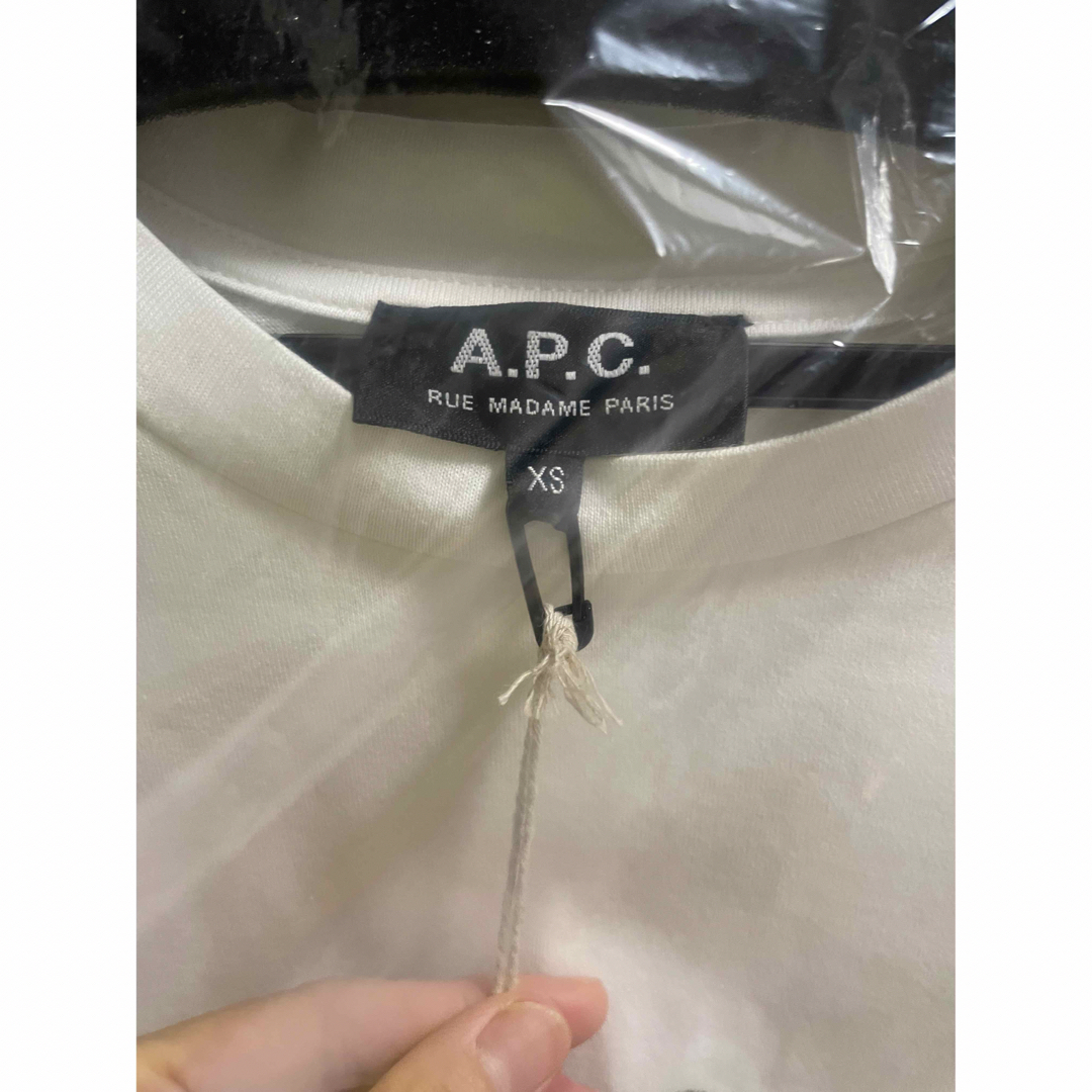 A.P.C - A.P.C XS ロゴ入り カットソー ロングTシャツ ロンTの通販 by