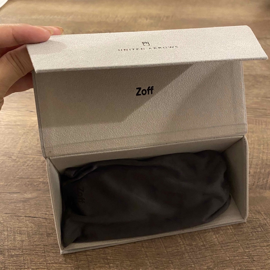 Zoff(ゾフ)のZoff × UNITED ARROWS ウエリントン型 めがね メンズのファッション小物(サングラス/メガネ)の商品写真