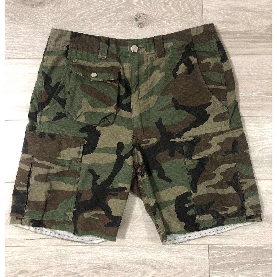 MLVINCE CAMO CARGO SHORTS メルヴィンス　カモ　ショーツ | フリマアプリ ラクマ