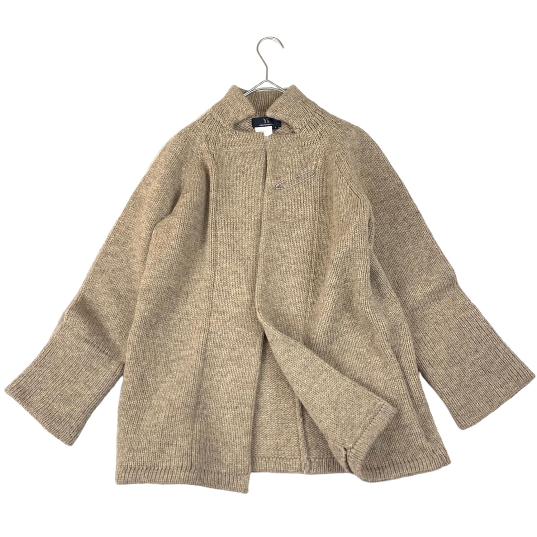 美品 Y's ワイズ ニット ジャケット ウール100% アウター ベージュ 3