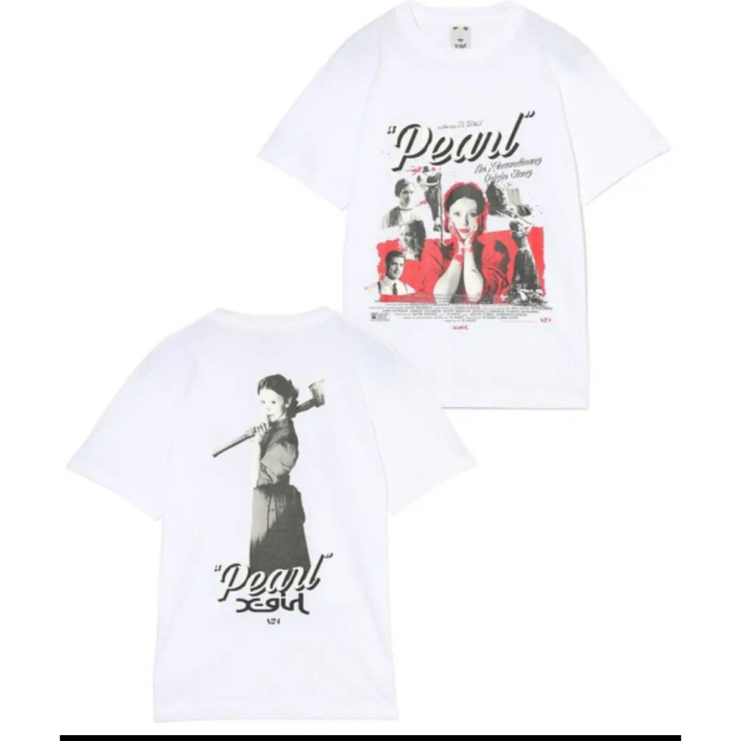 X-girl エックスガール pearl パール 映画 Tシャツ 新品未使用