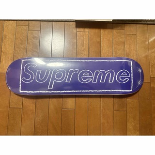 シュプリーム(Supreme)のSupreme KAWS Chalk Logo SkateboardPurple(スケートボード)