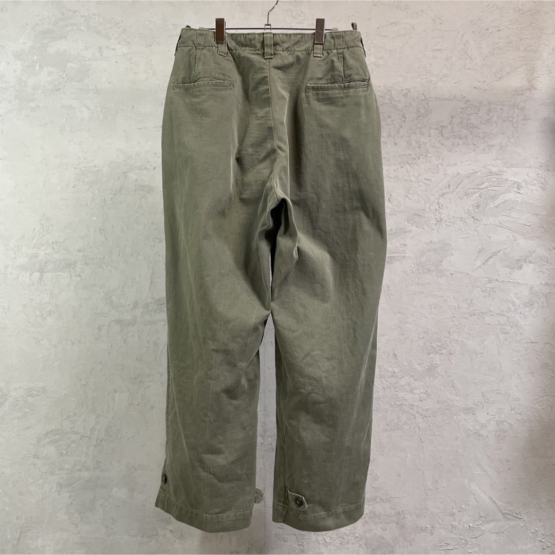 美品 40s 米軍実物 m-43 FIELD TROUSERS W32-35-