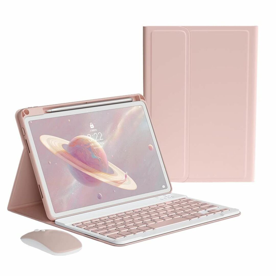 【色: ピンク】iPad 第 9 / 8 / 7 世代 iPad 10.2 キー