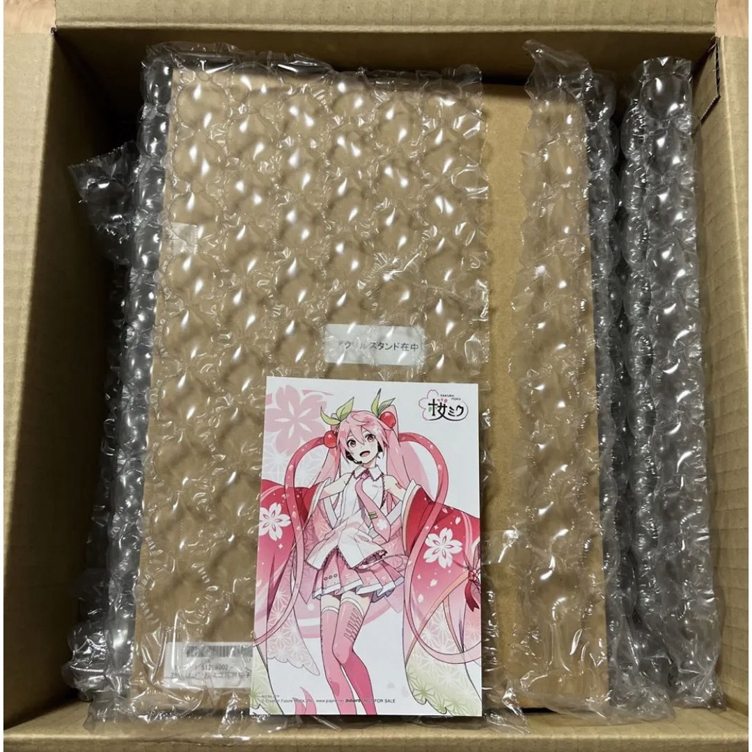【新品未開封品】桜ミク 江戸切子グラス 限定品 江戸切子グラス江戸切子グラス