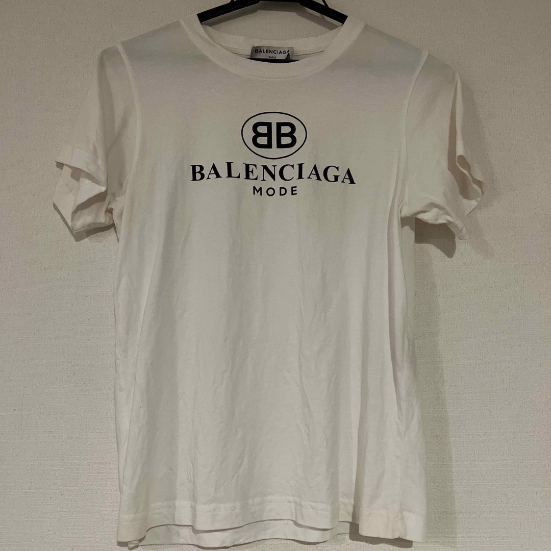 ⚫素材✨BALENCIAGA プリントトップス Tシャツ