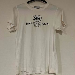 バレンシアガ(Balenciaga)のバレンシアガ　ロゴ　BB Tシャツ　ティーシャツ　コットン　トップス　シャツ(Tシャツ(半袖/袖なし))