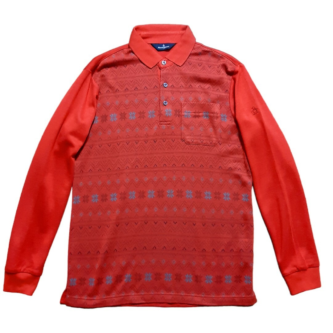 価格19,800円◆Munsingwear 長袖 ポロシャツ メンズ M