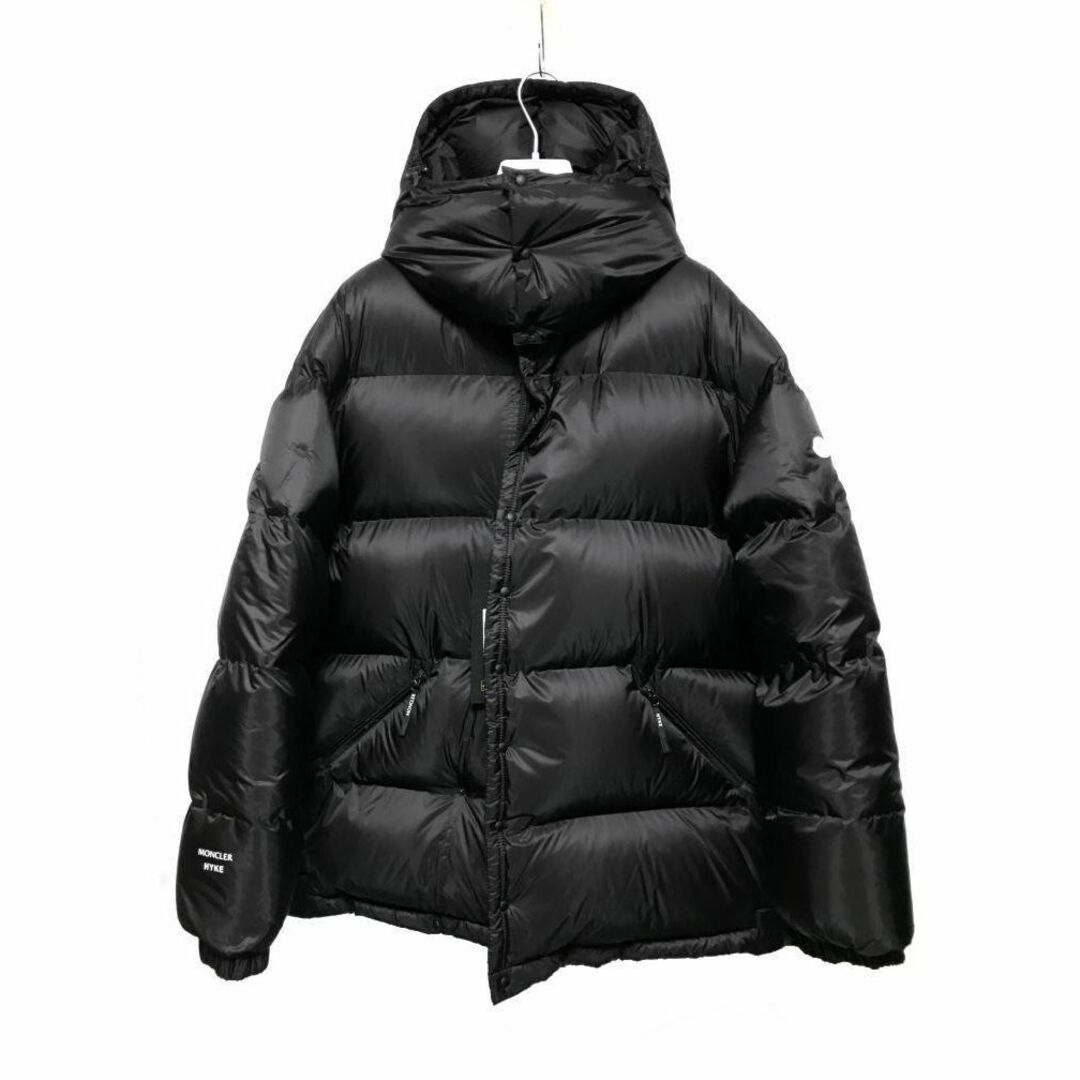 MONCLER x HYKE 23SS ダウンジャケット 黒 1 定価32万