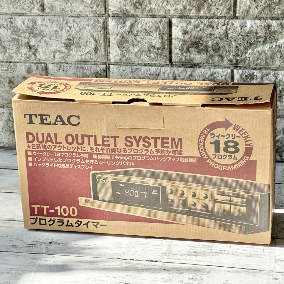 TEAC プログラムタイマー TT-100 | フリマアプリ ラクマ