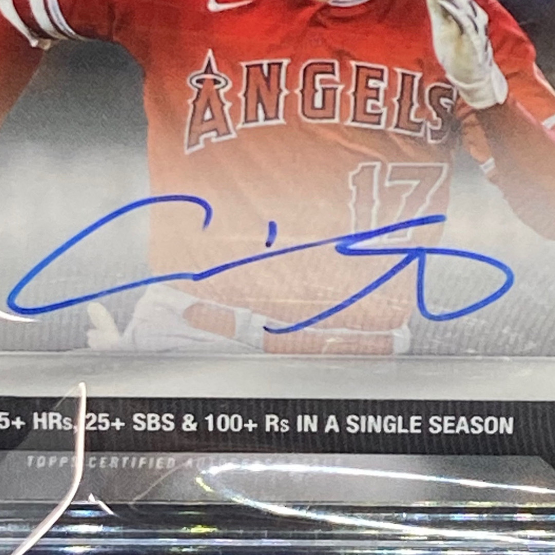 Topps Now エンゼルス 大谷翔平 2021 直筆サイン カード 2