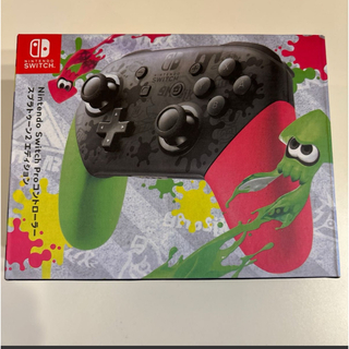 ニンテンドウ(任天堂)の新品未使用NintendoSwitch プロコントローラー スプラトゥーン2(その他)