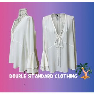 ダブルスタンダードクロージング(DOUBLE STANDARD CLOTHING)のダブルスタンダードクロージング シフォンジョーゼット　ブラウス(シャツ/ブラウス(長袖/七分))