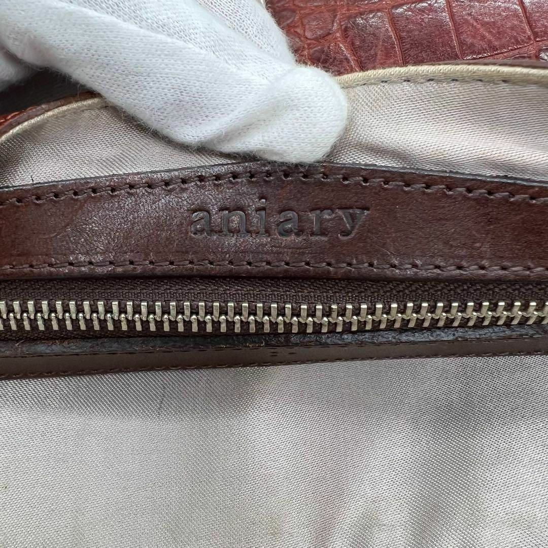 aniary - ✨️良品✨️aniary ショルダーバッグ フラップバッグ メンズ