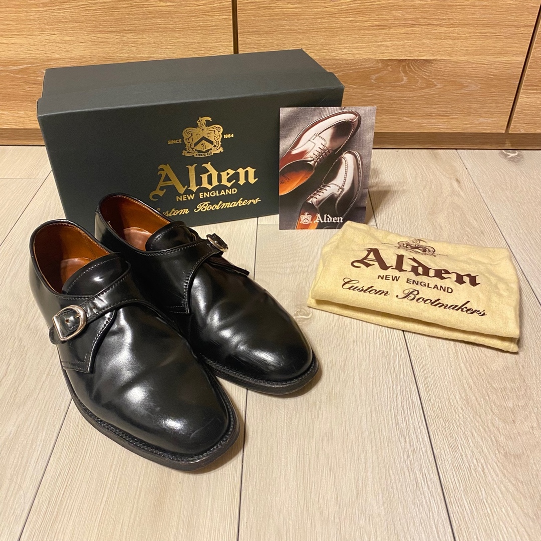 SHIPS別注 Alden 1707プラザラストMaterial