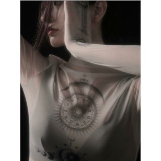 Bubbles - メルトザレディhoroscope tattoo tops(nude)タトゥーの通販
