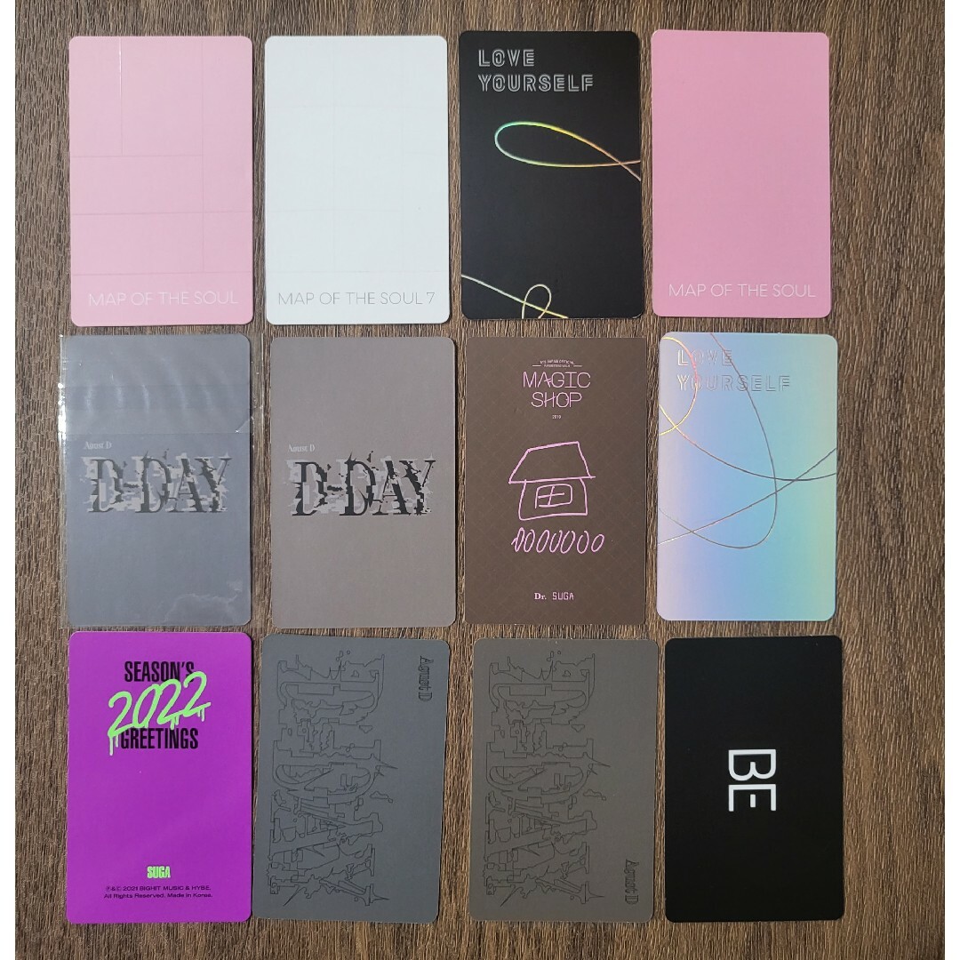 BTS AgustD SUGA ユンギ トレカ 特典 マジックショップ