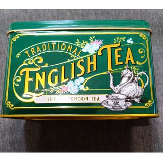 ハロッズ(Harrods)のNEW ENGLISH TEA★新品未使用ヴィンテージビクトリアン缶40Teas(茶)