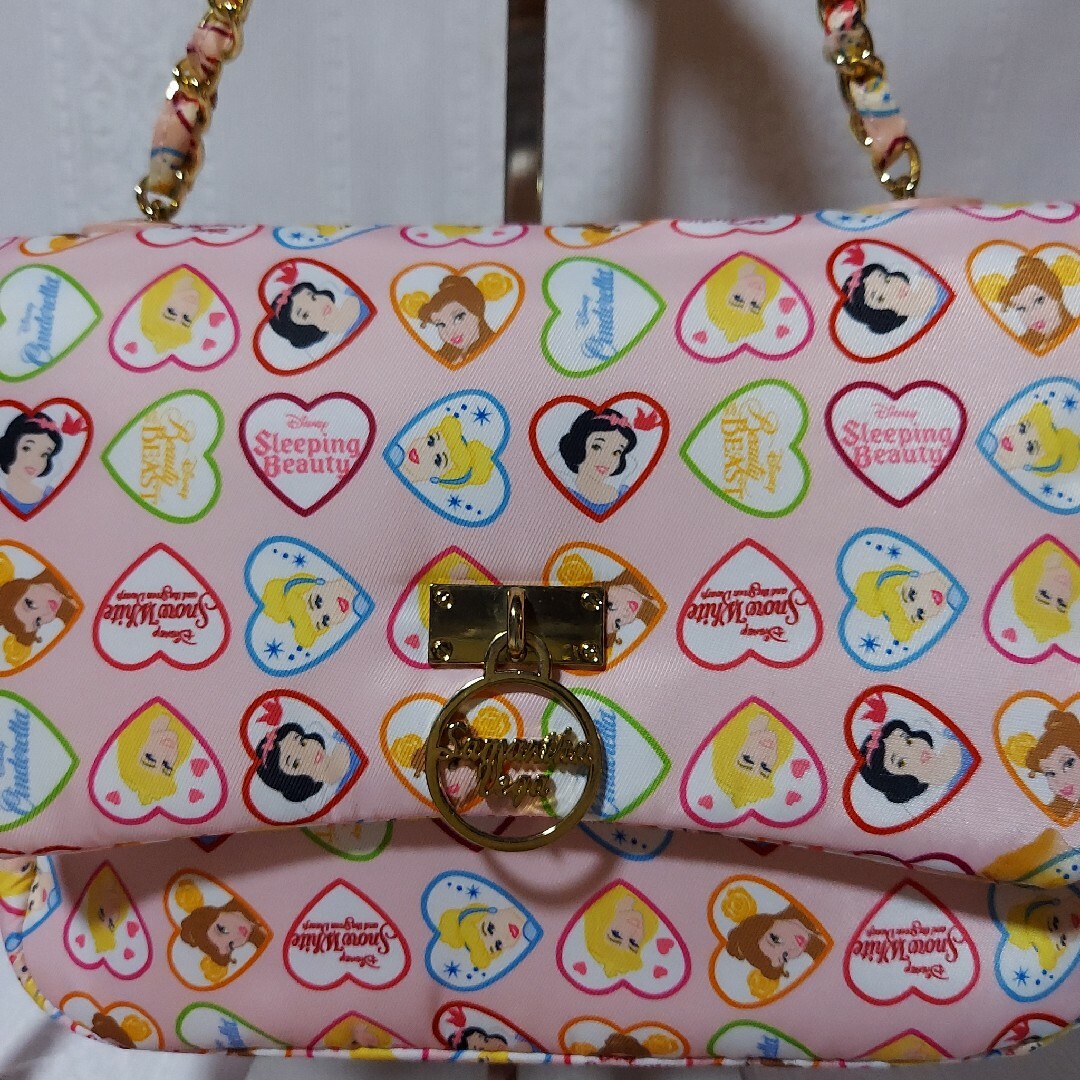 Samantha Vega(サマンサベガ)のサマンサベガ ディズニーコラボ ラブリープリンセス2wayバッグベビーピンク新品 レディースのバッグ(ショルダーバッグ)の商品写真