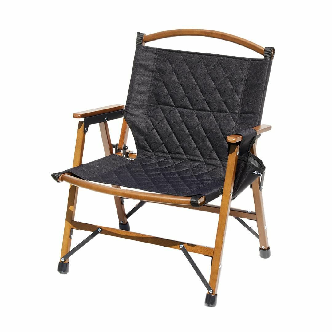 【色: BLACK(ブラック)】WAQ Folding Wood Chair フ