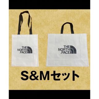 新品未使用★sM★エコバッグ ノースフェイス　ジム　アウトドア　旅行(エコバッグ)