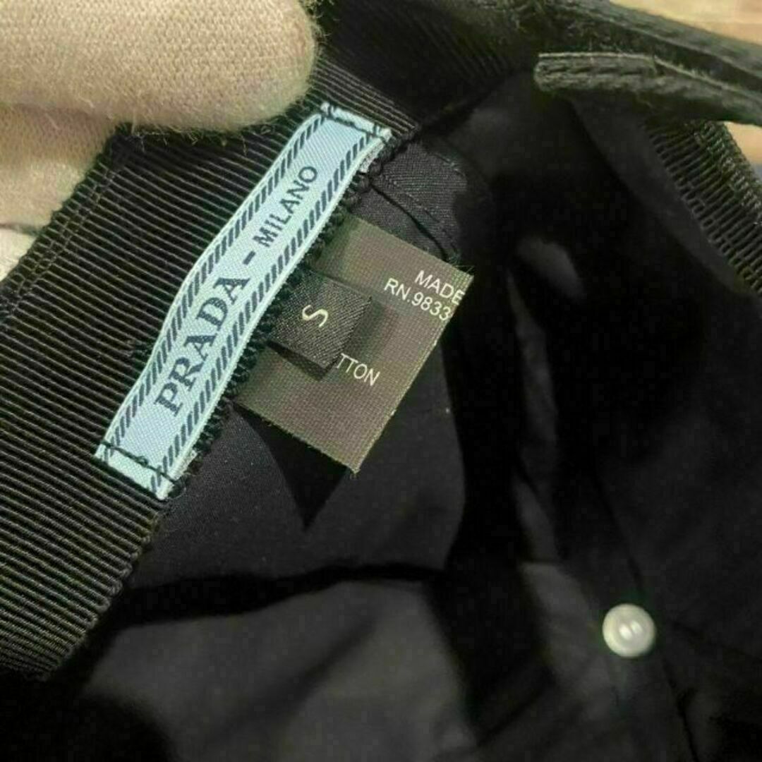 箱付き PRADA プラダ キャップ 帽子 Sサイズ 男女兼用 - キャップ