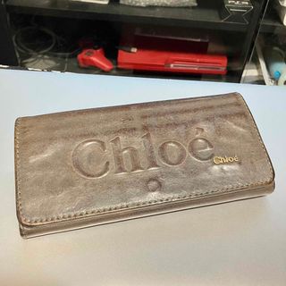 クロエ(Chloe)の【Chloe】 クロエ / シャドウリボンチャーム付き 長財布(財布)