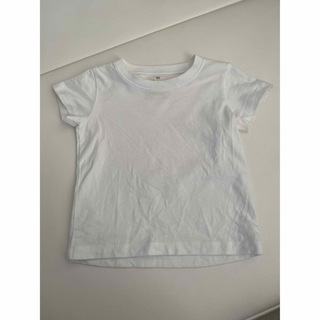ムジルシリョウヒン(MUJI (無印良品))のパンツ　2枚　白Tシャツ　ベビー　3点セット(パンツ)