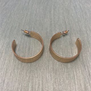 トゥデイフル(TODAYFUL)のデザインフープピアス(ピアス)