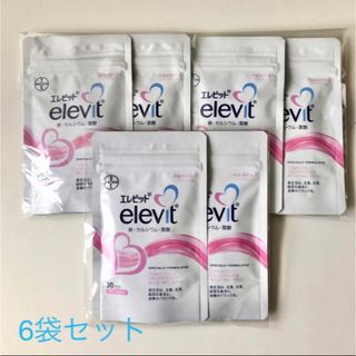 エレビット(elevit)のバイエル elevit エレビット 葉酸　90粒×6袋 (その他)