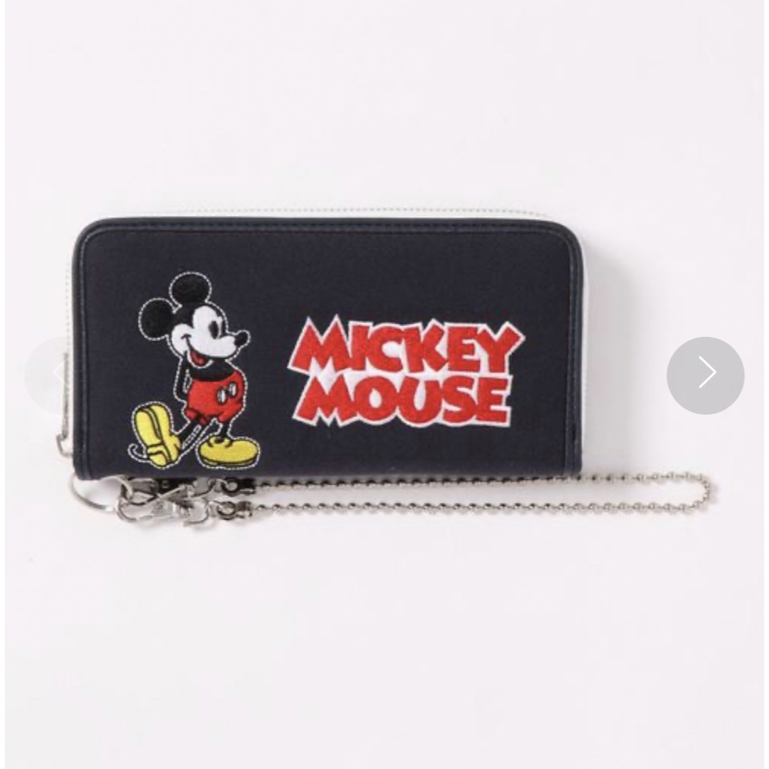 ミッキーマウス(ミッキーマウス)の★E-COME Mickey Mouse ロングウォレット★341 イーカム レディースのファッション小物(財布)の商品写真