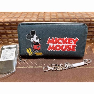 ミッキーマウス(ミッキーマウス)の★E-COME Mickey Mouse ロングウォレット★341 イーカム(財布)