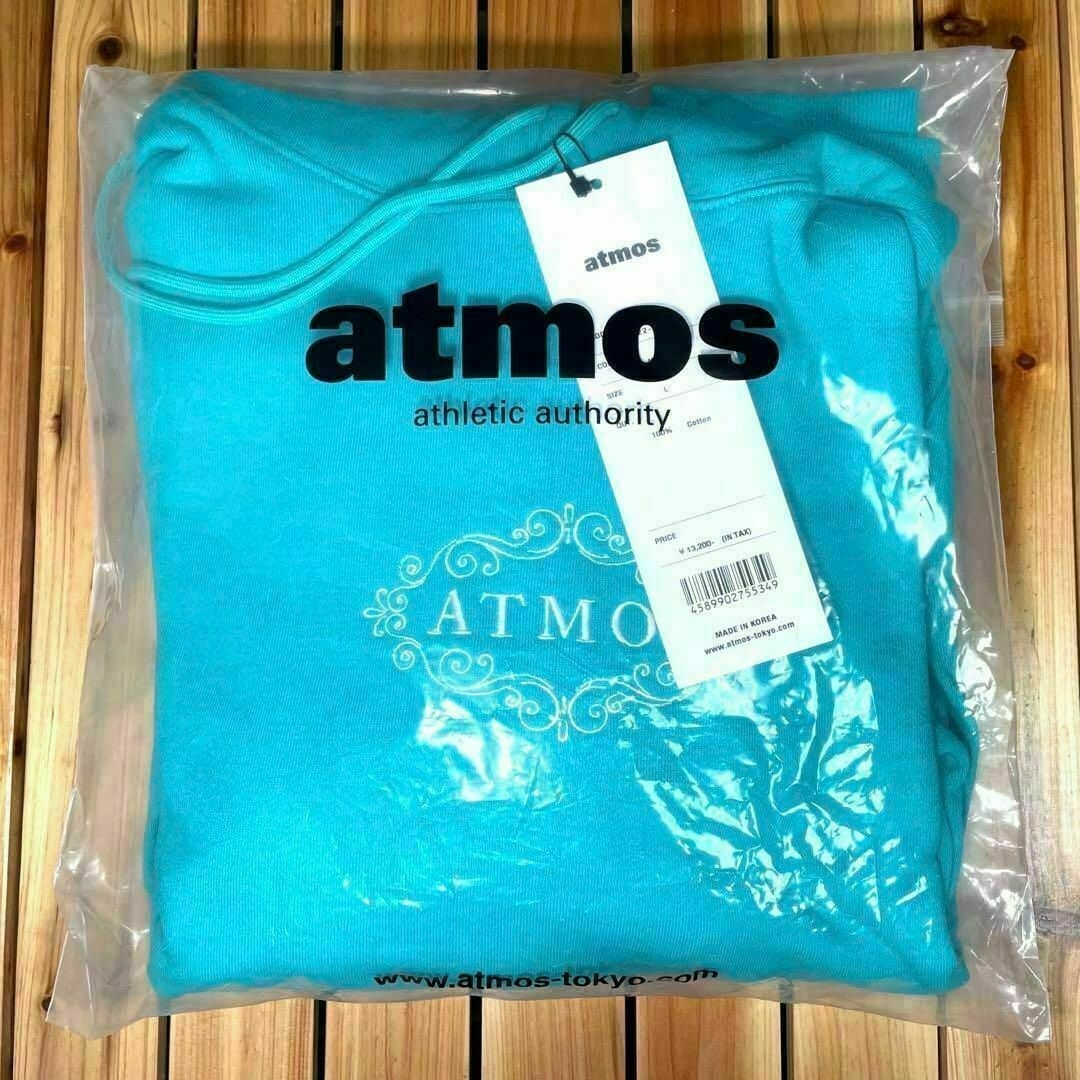 atmos A.M.C HOODIE MINT アトモス パーカー Lサイズ