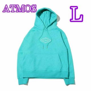 atmos A.M.C HOODIE MINT アトモス パーカー Lサイズ