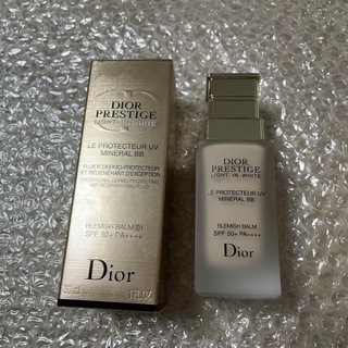 ディオール(Dior)のディオール　プレステージ　ホワイト　ルプロテクター　UV ミネラルBB 01(BBクリーム)