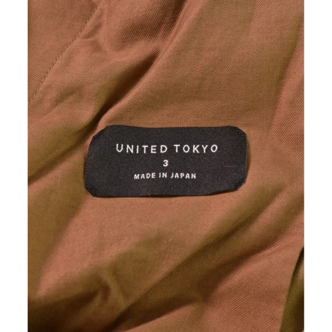 UNITED TOKYO - UNITED TOKYO スラックス 3(L位) ベージュ 【古着