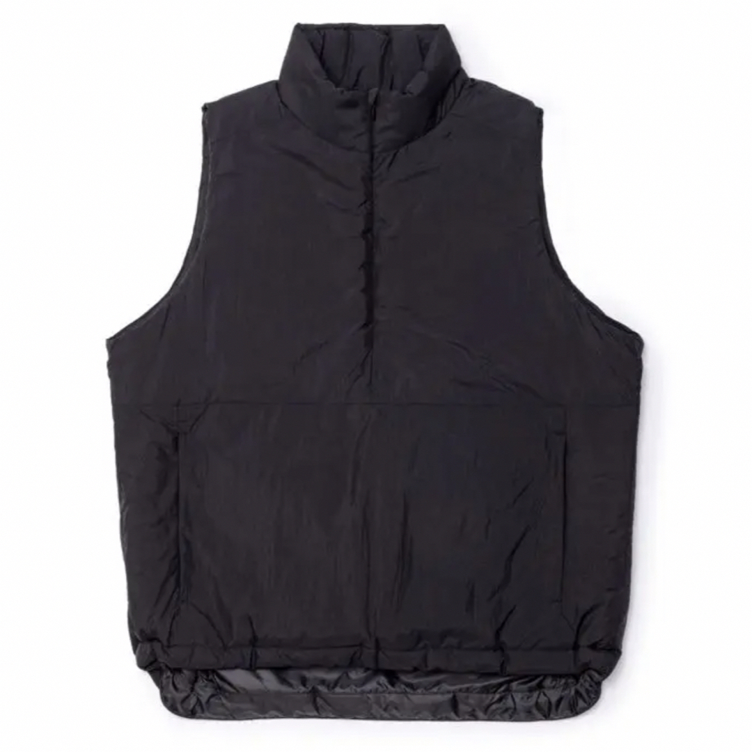 1LDK SELECT(ワンエルディーケーセレクト)のSO ORIGINAL HALF ZIP PADDING VEST M メンズのジャケット/アウター(ダウンベスト)の商品写真