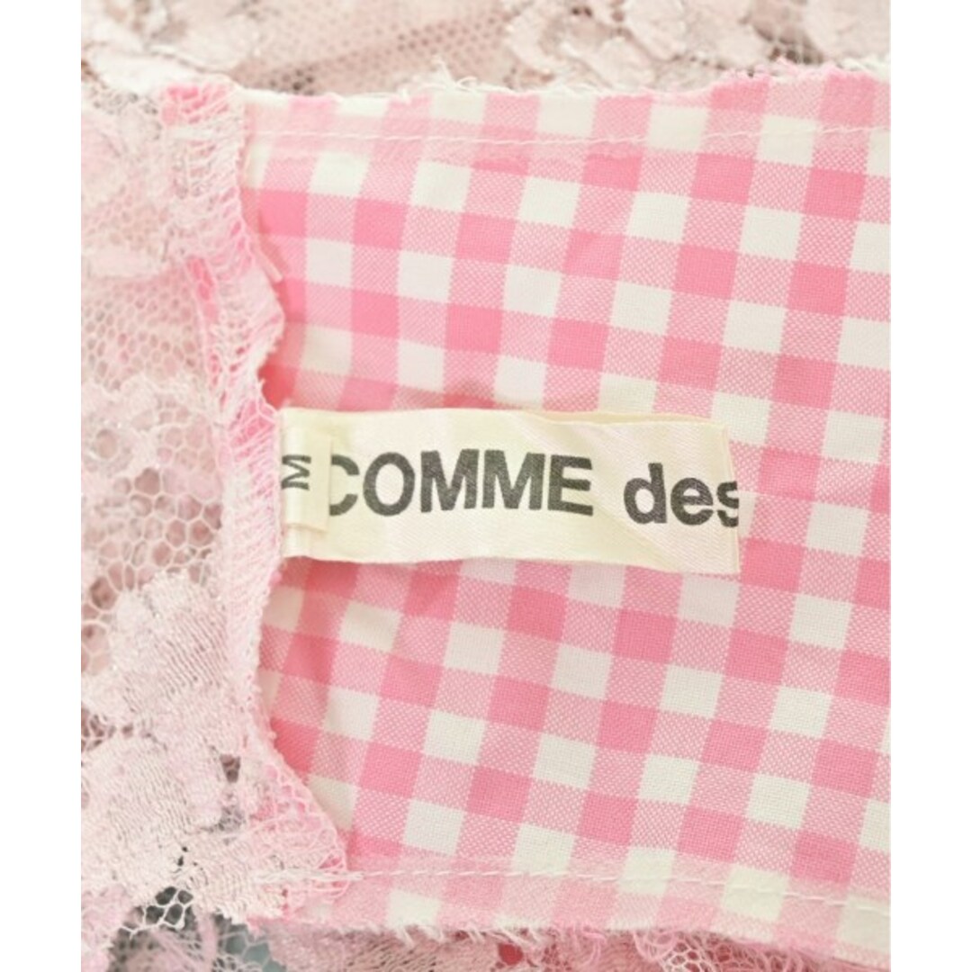 COMME des GARCONS SHIRT カジュアルシャツ M ピンク