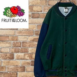 FRUIT OF THE LOOM - フルーツオブザルーム スタジャン スウェット