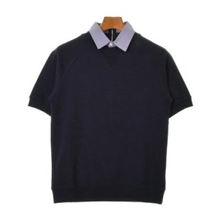 バンドオブアウトサイダーズ(BAND OF OUTSIDERS)のBand Of Outsiders Tシャツ・カットソー 0(XS位) 紺 【古着】【中古】(Tシャツ/カットソー(半袖/袖なし))