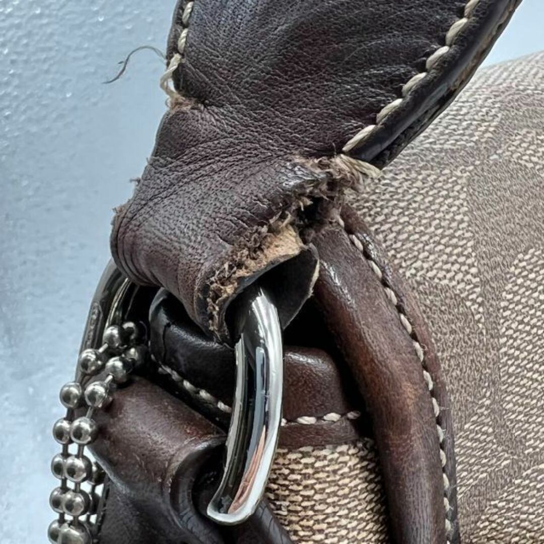 COACH - ✨美品✨COACH コーチ シグネチャー メッセンジャーバッグ PVC